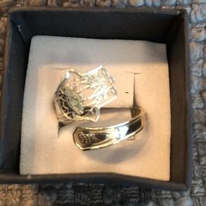 Hand of Fatima Spoon Ring